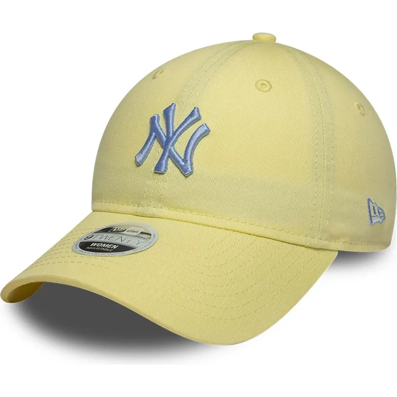 lippikset-kaareva-keltainen-saadettava-nauha-9twenty-league-essential-midi-new-york-yankees-mlb-new-era lippikset-kaareva-keltainen-saadettava-nauha-9twenty-league-essential-midi-new-york-yankees-mlb-new-era