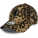 cap-kaareva-leopard-adjustable-strap-negro-9twenty-leopard-new-york-yankees-mlb-new-era