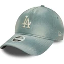 cap-kaareva-blue-adjustable-strap-9twenty-a-frame-denim-los-angeles-dodgers-mlb-new-era