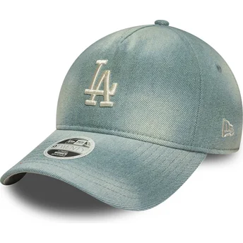 Cap kaareva blue adjustable strap 9TWENTY A Frame Denim Los Angeles Dodgers MLB New Era