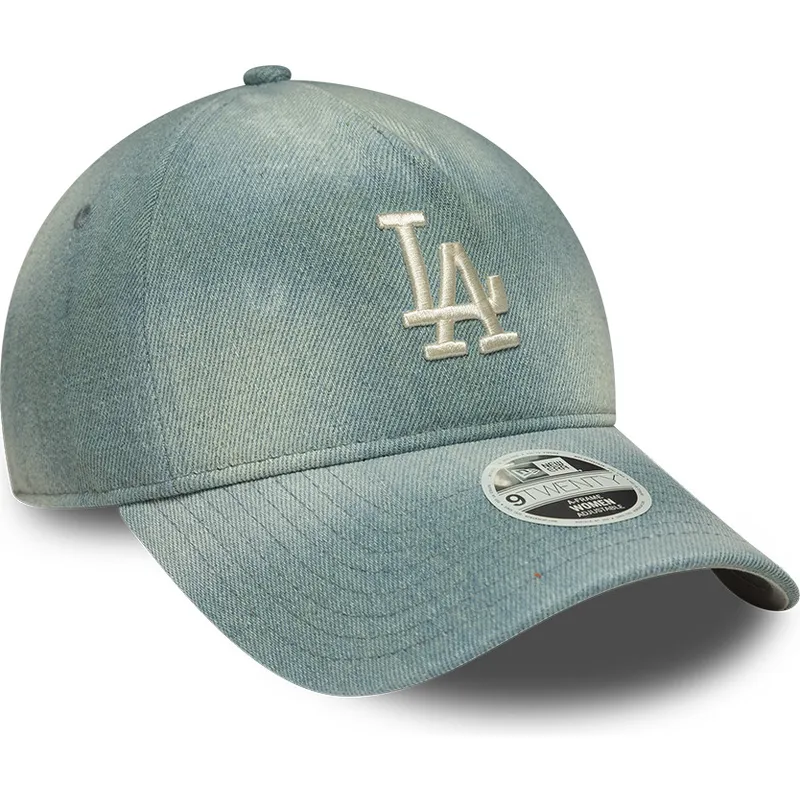 cap-kaareva-blue-adjustable-strap-9twenty-a-frame-denim-los-angeles-dodgers-mlb-new-era
