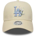cap-kaareva-beige-snapback-9forty-a-frame-floral-los-angeles-dodgers-mlb-new-era