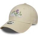 cap-kaareva-beige-adjustable-strap-9forty-new-era