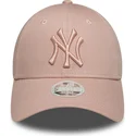 cap-kaareva-pink-adjustable-strap-9forty-league-essential-new-york-yankees-mlb-new-era