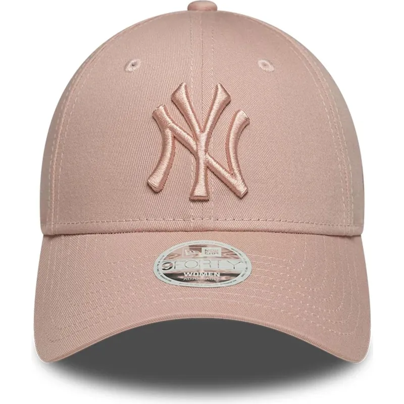 cap-kaareva-pink-adjustable-strap-9forty-league-essential-new-york-yankees-mlb-new-era