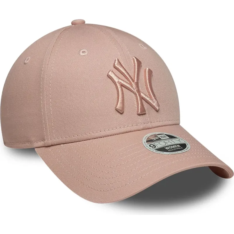 cap-kaareva-pink-adjustable-strap-9forty-league-essential-new-york-yankees-mlb-new-era