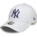 lippikset-kaareva-valkoinen-saadettava-nauha-9forty-league-essential-new-york-yankees-mlb-new-era