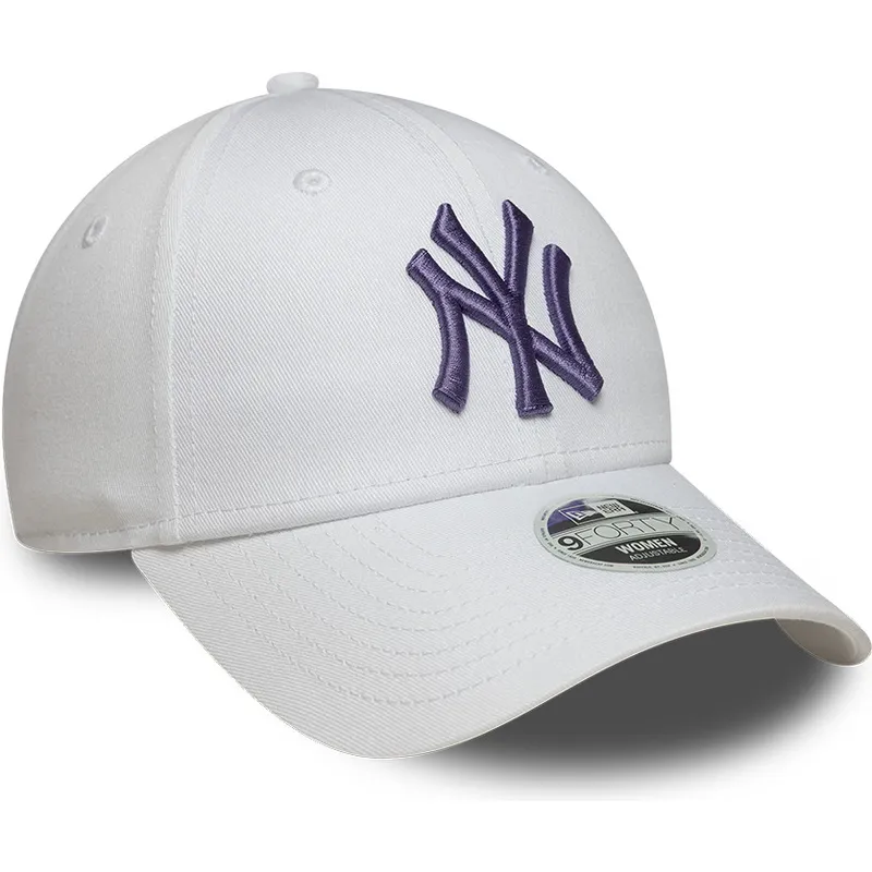 cap-kaareva-white-adjustable-strap-9forty-league-essential-new-york-yankees-mlb-new-era cap-kaareva-white-adjustable-strap-9forty-league-essential-new-york-yankees-mlb-new-era