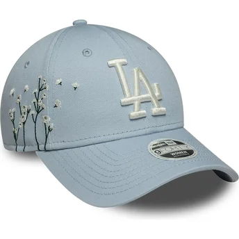 Lippikset kaareva sininen säädettävä nauha 9FORTY Floral Icon Los Angeles Dodgers MLB New Era