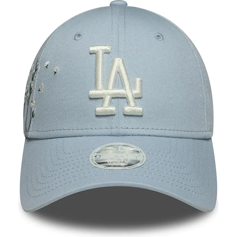 lippikset-kaareva-sininen-saadettava-nauha-9forty-floral-icon-los-angeles-dodgers-mlb-new-era