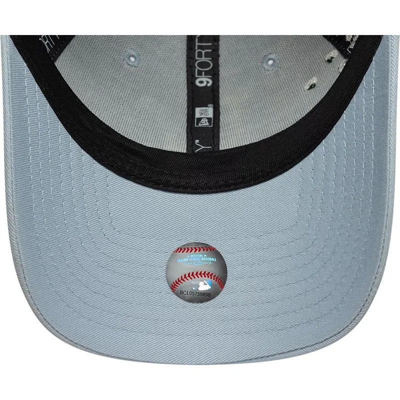 lippikset-kaareva-sininen-saadettava-nauha-9forty-floral-icon-los-angeles-dodgers-mlb-new-era