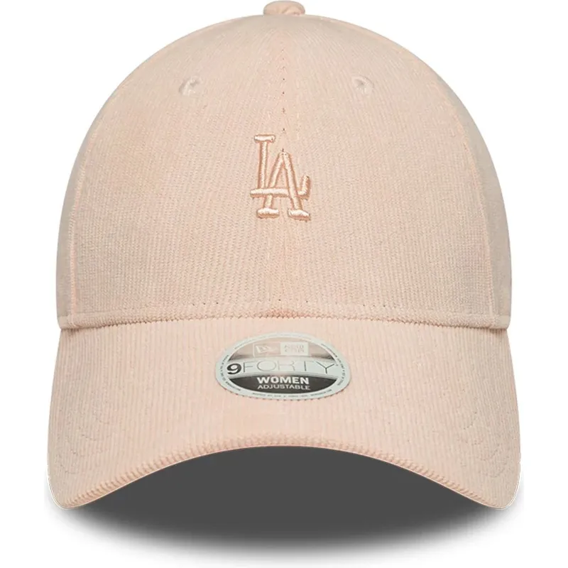 lippikset-kaareva-vaaleanpunainen-saadettava-nauha-9forty-mini-cord-los-angeles-dodgers-mlb-new-era lippikset-kaareva-vaaleanpunainen-saadettava-nauha-9forty-mini-cord-los-angeles-dodgers-mlb-new-era