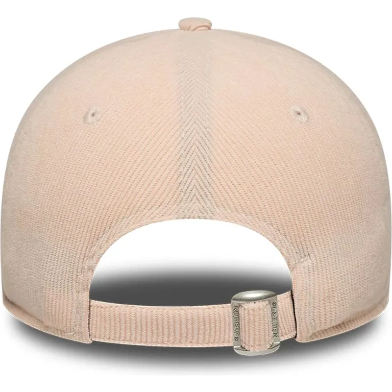 cap-kaareva-pink-adjustable-strap-9forty-mini-cord-los-angeles-dodgers-mlb-new-era
