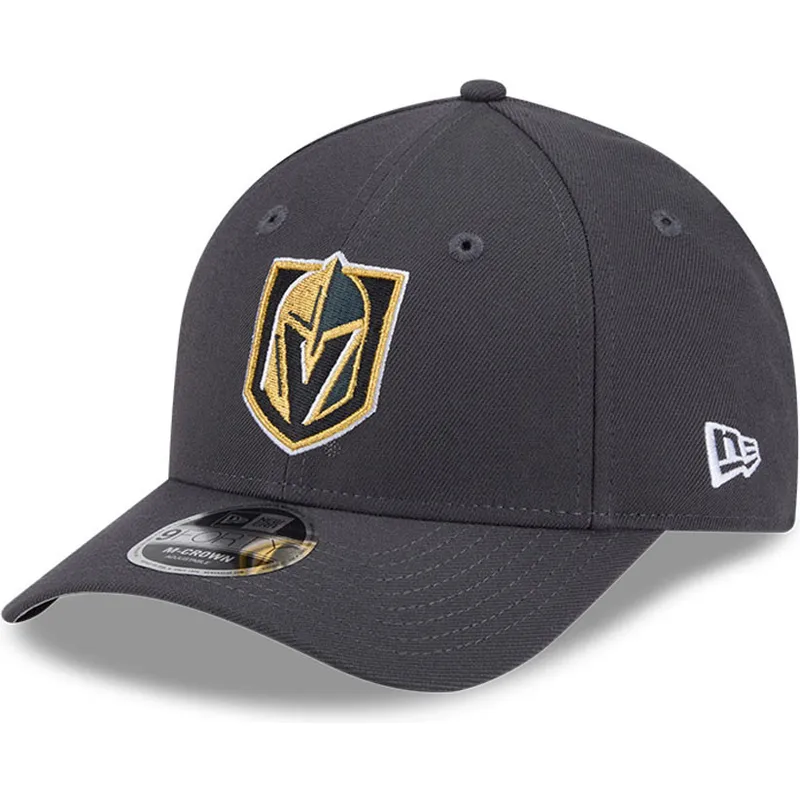 cap-kaareva-gray-snapback-9forty-m-crown-vegas-golden-knights-nhl-new-era