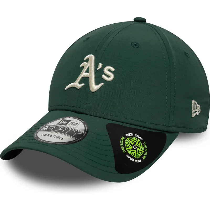 cap-kaareva-green-adjustable-strap-9forty-recycled-midi-oakland-athletics-mlb-new-era cap-kaareva-green-adjustable-strap-9forty-recycled-midi-oakland-athletics-mlb-new-era