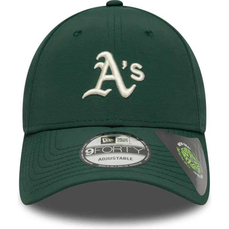 new-era-curved-brim-9forty-recycled-midi-oakland-athletics-mlb-green-adjustable-cap