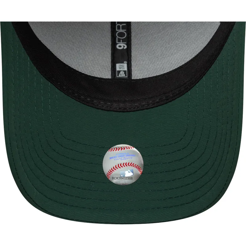 cap-kaareva-green-adjustable-strap-9forty-recycled-midi-oakland-athletics-mlb-new-era cap-kaareva-green-adjustable-strap-9forty-recycled-midi-oakland-athletics-mlb-new-era