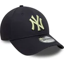 lippikset-kaareva-laivastonsininen-saadettava-nauha-9forty-league-essential-new-york-yankees-mlb-new-era