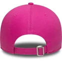 new-era-curved-brim-pink-logo-9forty-team-outline-new-york-yankees-mlb-pink-adjustable-cap