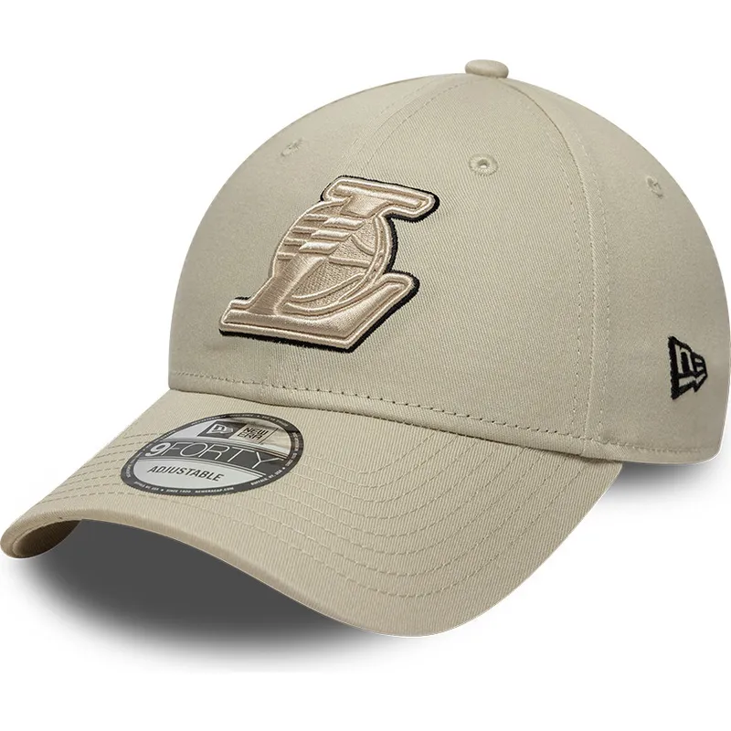 cap-kaareva-beige-adjustable-strap-9forty-team-outline-los-angeles-lakers-nba-new-era cap-kaareva-beige-adjustable-strap-9forty-team-outline-los-angeles-lakers-nba-new-era