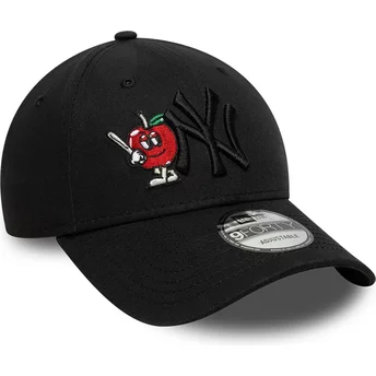 Cap kaareva black adjustable strap 9FORTY Tonal Icon New York Yankees MLB New Era