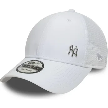 Cap kaareva white adjustable strap 9FORTY Flawless New York Yankees MLB New Era