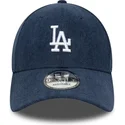 new-era-curved-brim-9forty-soft-cord-los-angeles-dodgers-mlb-navy-blue-adjustable-cap