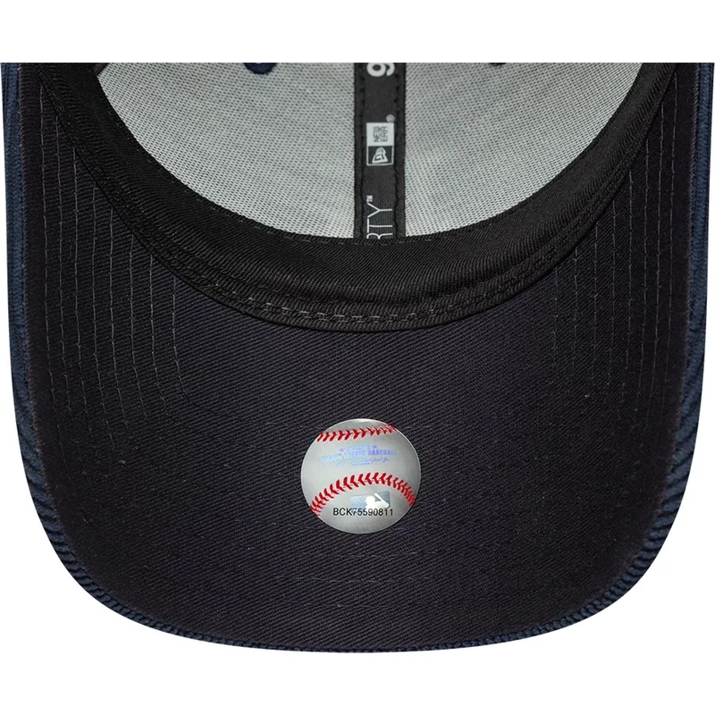 cap-kaareva-navy-blue-adjustable-strap-9forty-soft-cord-los-angeles-dodgers-mlb-new-era cap-kaareva-navy-blue-adjustable-strap-9forty-soft-cord-los-angeles-dodgers-mlb-new-era