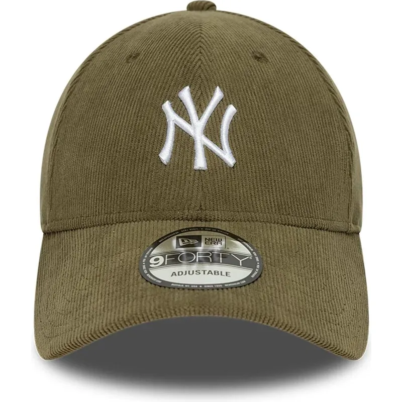 cap-kaareva-green-adjustable-strap-9forty-soft-cord-new-york-yankees-mlb-new-era cap-kaareva-green-adjustable-strap-9forty-soft-cord-new-york-yankees-mlb-new-era