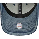 lippikset-kaareva-sininen-saadettava-nauha-9forty-acid-wash-denim-los-angeles-dodgers-mlb-new-era
