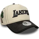lippikset-kaareva-beige-snapback-e-frame-city-icon-los-angeles-lakers-nba-new-era
