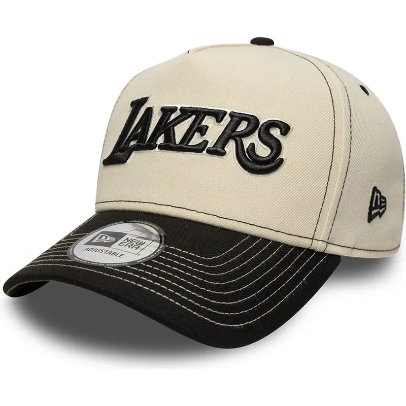 cap-kaareva-beige-snapback-e-frame-city-icon-los-angeles-lakers-nba-new-era