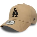 lippikset-kaareva-ruskea-snapback-e-frame-league-essential-los-angeles-dodgers-mlb-new-era
