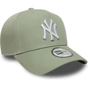 cap-kaareva-green-snapback-e-frame-league-essential-new-york-yankees-mlb-new-era