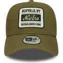 lippikset-kaareva-vihrea-snapback-e-frame-patch-linen-new-era