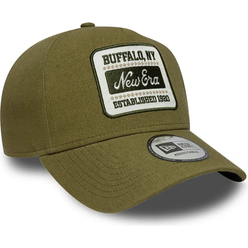 lippikset-kaareva-vihrea-snapback-e-frame-patch-linen-new-era