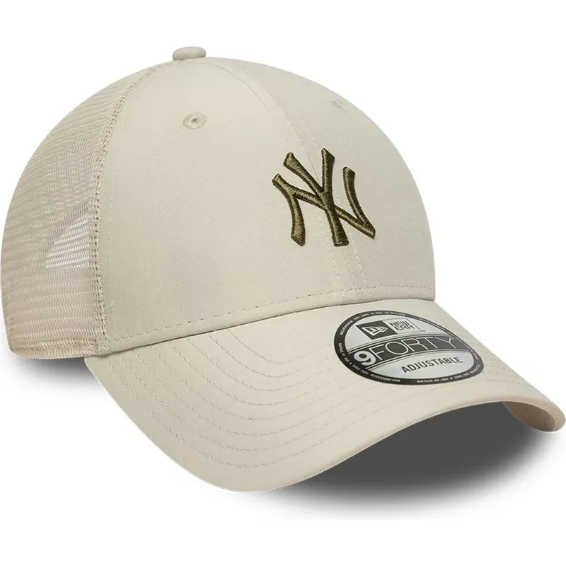 cap-kaareva-beige-adjustable-strap-9forty-homefield-midi-new-york-yankees-mlb-new-era cap-kaareva-beige-adjustable-strap-9forty-homefield-midi-new-york-yankees-mlb-new-era
