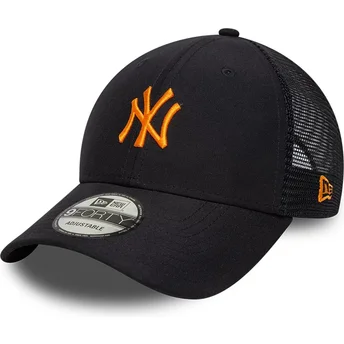 Lippikset kaareva rekka laivastonsininen säädettävä nauha 9FORTY Homefield Midi New York Yankees MLB New Era