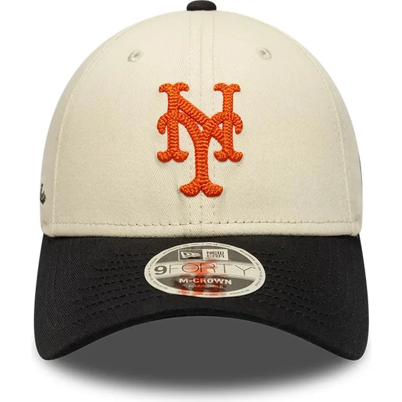 lippikset-kaareva-beige-snapback-9forty-m-crown-side-script-new-york-mets-mlb-new-era lippikset-kaareva-beige-snapback-9forty-m-crown-side-script-new-york-mets-mlb-new-era