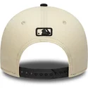 lippikset-kaareva-beige-snapback-9forty-m-crown-side-script-new-york-mets-mlb-new-era