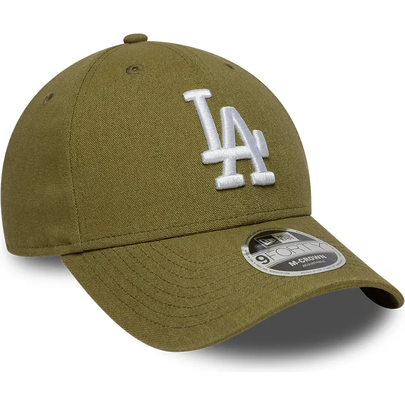 cap-kaareva-green-snapback-9forty-m-crown-linen-los-angeles-dodgers-mlb-new-era cap-kaareva-green-snapback-9forty-m-crown-linen-los-angeles-dodgers-mlb-new-era