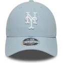 cap-kaareva-blue-snapback-claro-9forty-m-crown-linen-new-york-mets-mlb-new-era