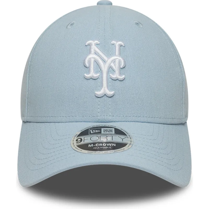 lippikset-kaareva-sininen-snapback-9forty-m-crown-linen-new-york-mets-mlb-new-era lippikset-kaareva-sininen-snapback-9forty-m-crown-linen-new-york-mets-mlb-new-era