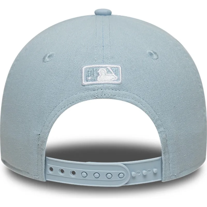cap-kaareva-blue-snapback-claro-9forty-m-crown-linen-new-york-mets-mlb-new-era cap-kaareva-blue-snapback-claro-9forty-m-crown-linen-new-york-mets-mlb-new-era