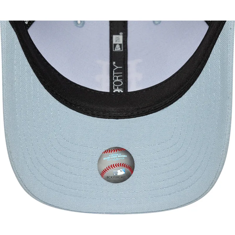 cap-kaareva-blue-snapback-claro-9forty-m-crown-linen-new-york-mets-mlb-new-era cap-kaareva-blue-snapback-claro-9forty-m-crown-linen-new-york-mets-mlb-new-era