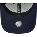 lippikset-kaareva-laivastonsininen-snapback-9forty-m-crown-linen-new-york-yankees-mlb-new-era