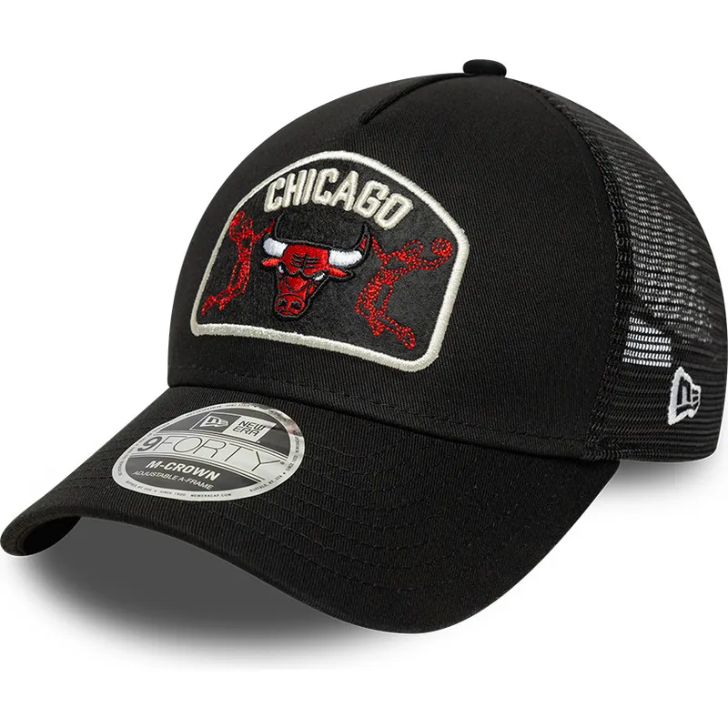 cap-kaareva-black-snapback-9forty-m-crown-a-frame-chicago-bulls-nba-new-era cap-kaareva-black-snapback-9forty-m-crown-a-frame-chicago-bulls-nba-new-era