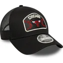 lippikset-kaareva-rekka-musta-snapback-9forty-m-crown-a-frame-chicago-bulls-nba-new-era