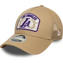 lippikset-kaareva-rekka-beige-snapback-9forty-m-crown-a-frame-los-angeles-lakers-nba-new-era