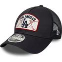 lippikset-kaareva-rekka-laivastonsininen-snapback-9forty-m-crown-a-frame-los-angeles-dodgers-mlb-new-era